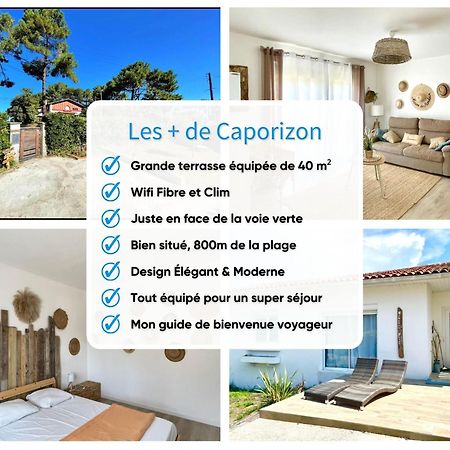 Caporizon-Villa Courant-Terrasse-Proche Plage Mimizan-Plage Eksteriør billede